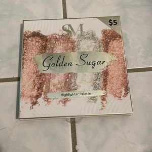 SMOKE AND MIRRORS golden sugar highlighter palette